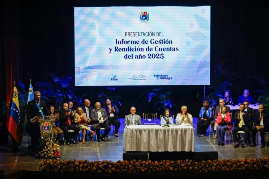Informe de Gestión 2025 de Luis Caldera con cifras positivas en salud, educación, deporte y servicios públicos. 