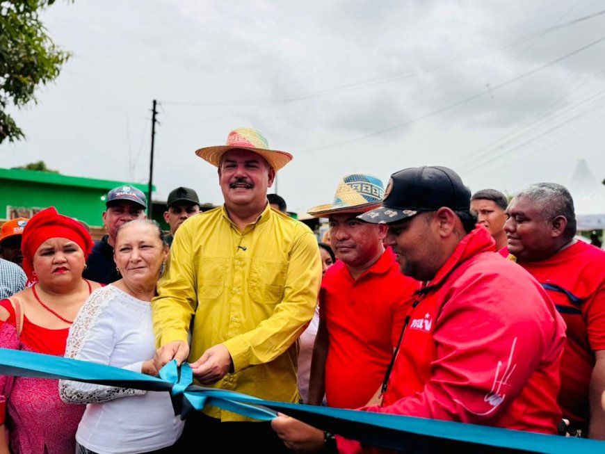 Con más de 5 Kilómetros asfaltados, Gobernador Luis Caldera entregó corredor Las Peonías