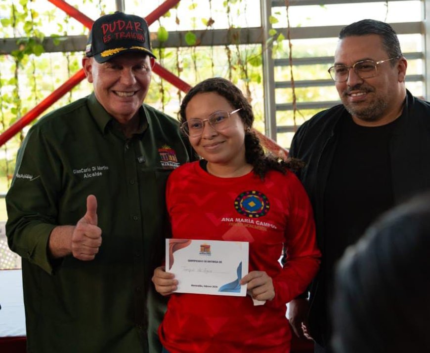 Alcaldía de Maracaibo firmó contrato con emprendedores del Parque Ana María Campos