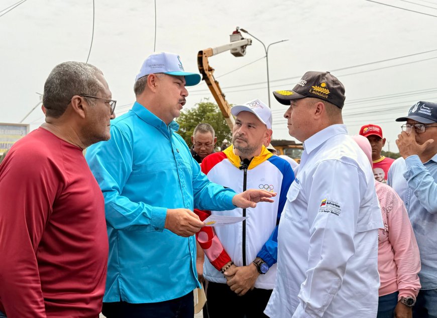 Gobierno Bolivariano transformará Corredor Vial 148 para el buen vivir del pueblo