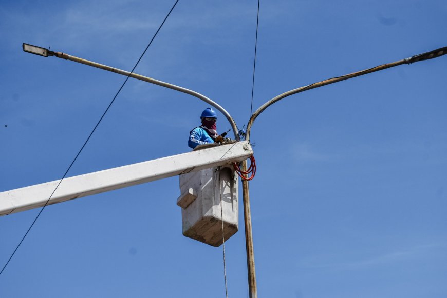 SAN FRANCISCO: Alcaldía y Corpoelec inician recuperación del alumbrado público en la avenida 5