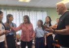 El valor de la mujer gaitera Escuela de Gaita “Lenin Pulgar” recibió charla de la solista Mitzi de Peralta