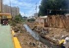 ¡Trabajo de saneamiento indetenible! IMA limpió 970 metros de la cañada Hamburgo en Santa Lucia
