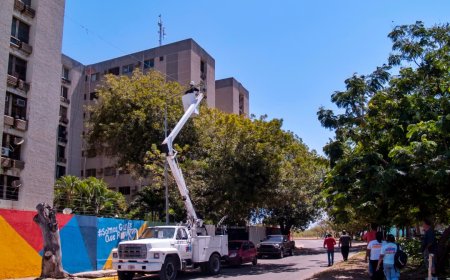 Gobernación del Zulia inició rehabilitación del sistema eléctrico y luminarias en Ciudadela Faría