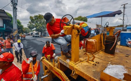 Gobernador Luis Caldera inició Plan de Asfaltado en San José de Perijá en el día de su patrono