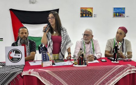 Exponente Hindú Anderi Foro "La Humanidad: Causa de la lucha palestina”