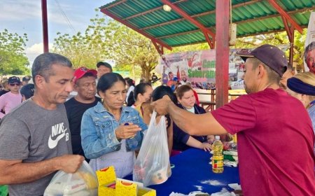 1.500 familias de El Caujaro beneficiadas con nueva jornada de Feria del Campo Soberano