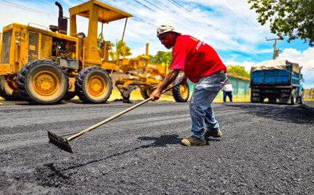 Plan Estadal de Asfaltado llegó a comuna añú de Santa Rosa de Agua