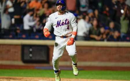 Francisco Álvarez pimer criollo en jonronear esta temporada