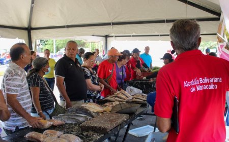 Con subsidio de hasta 40%, arrancó la Feria del Pescado de la Alcaldía de Maracaibo