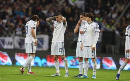 Italia, por tercera vez seguida, fuera de un Mundial de Fútbol