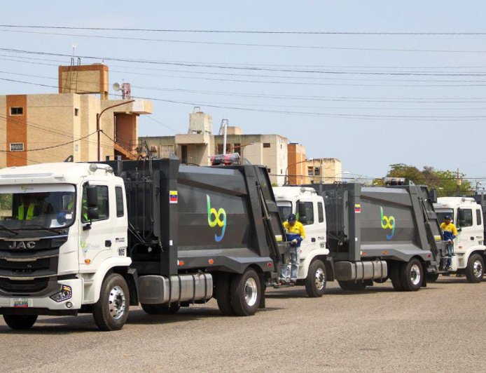 Maracaibo recibió nuevos camiones para el aseo urbano