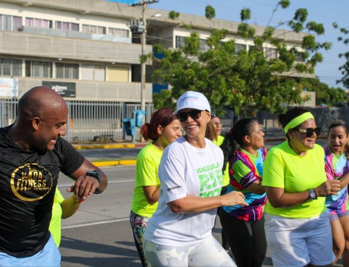 Ana Clara de Di Martino: "Salud y recreación con Maracaibo Fitness para las mujeres en su día"
