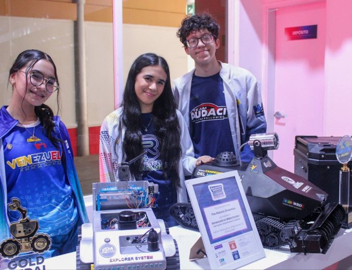 Medallistas del colegio Salto Ángel: “Hemos demostrado conocimiento y capacidad de innovación”