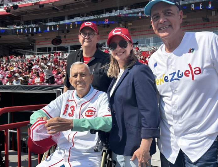 Cincinnati ovacionó al "Rey David"