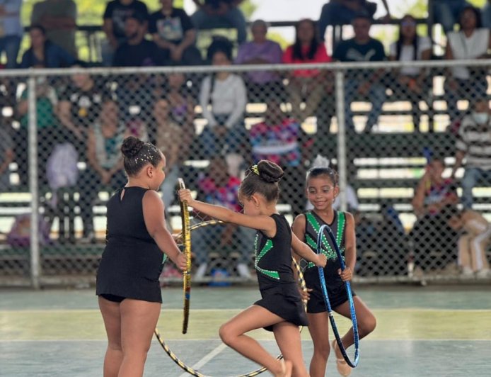 ¡Muestra anual! En el Festival de Gimnasia Rítmica, Imdeprec proyecta los talentos deportivos