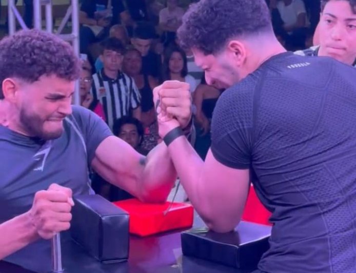 LUCHA DE PULSEADORES:José Camarillo y Jaider Gómez, los mejores brazos del Zulia