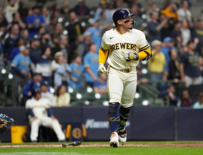 William Contreras mandó su primero a volar