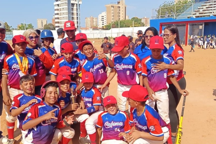 Cabimas campeón infantil Estatal AA