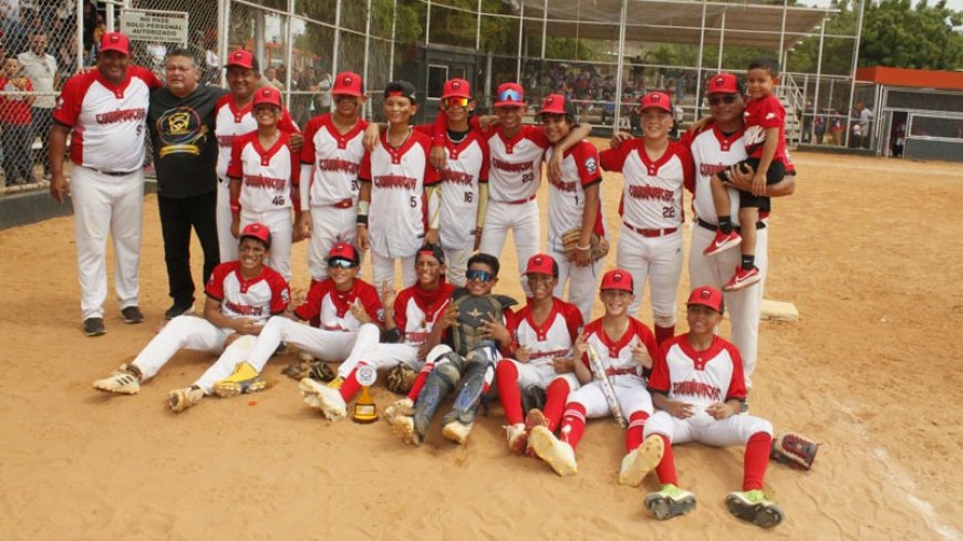 PEQUEÑAS LIGAS: Coquivacoa reina en el Zulia y pone rumbo al Nacional Infantil