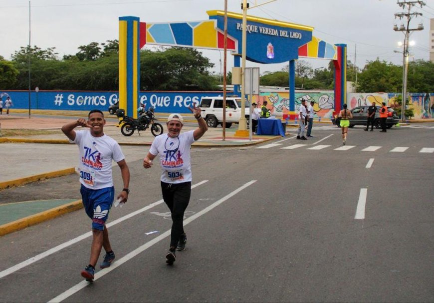 ¡Desde la Vereda del Lago! Caminata 7K y Ciclovía sumaron más de 300 participantes