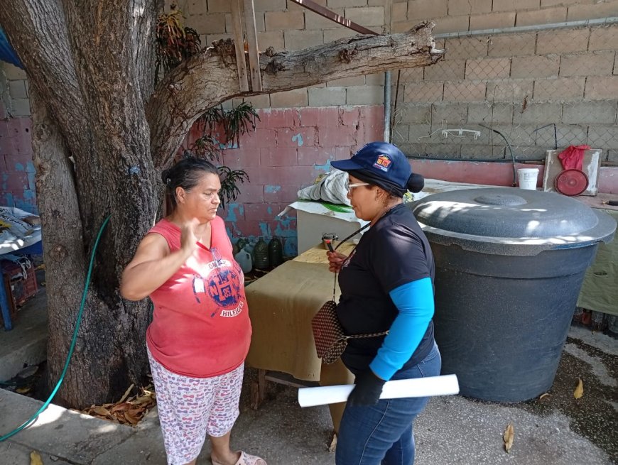 ¡A tomar conciencia! Alcaldía está en la calle frenando botes de agua