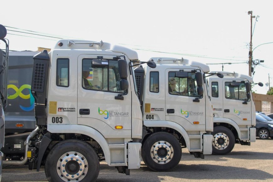 Maracaibo recibió nuevos camiones para el aseo urbano