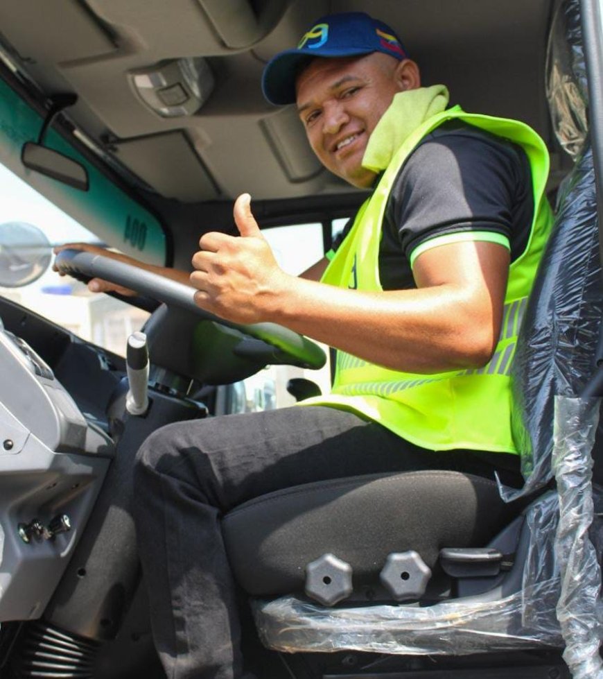 Maracaibo recibió nuevos camiones para el aseo urbano