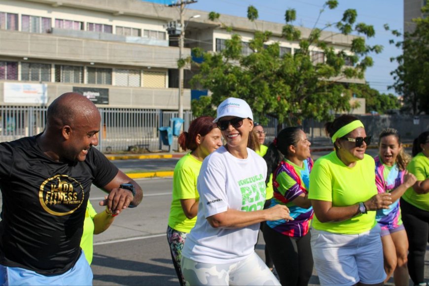 Ana Clara de Di Martino: "Salud y recreación con Maracaibo Fitness para las mujeres en su día"