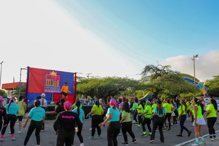 Ana Clara de Di Martino: "Salud y recreación con Maracaibo Fitness para las mujeres en su día"