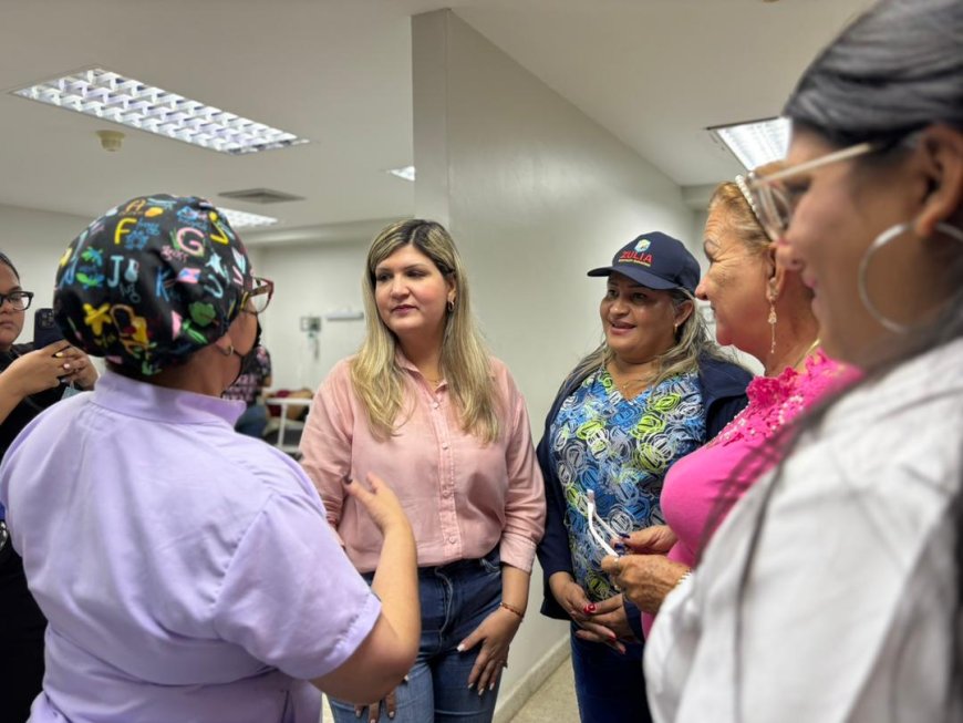Primera Dama Roselyn López de Caldera encabezó jornada ginecológica por el Día de la Mujer 