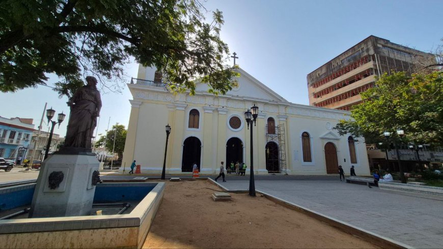 Plan de rescate patrimonial en el Zulia: Avanzan trabajos en la Catedral y la Iglesia Santa Bárbara