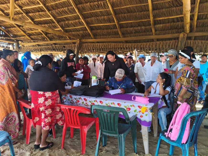 Gobernación del Zulia dirige abordaje para atención de pescadores del municipio Guajira