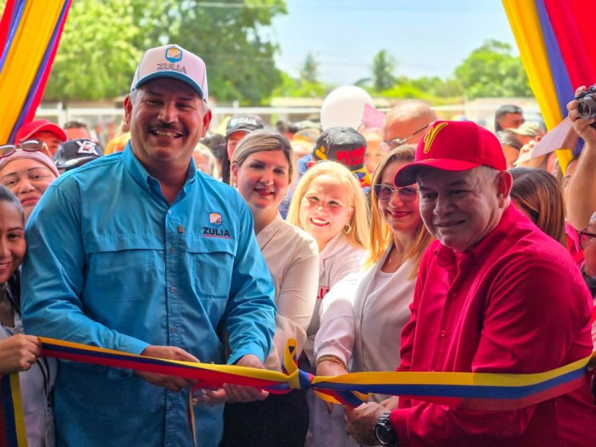 Dotada y equipada  Gobernador Caldera reinaugura Clínica Popular Cuatro Bocas en Mara 