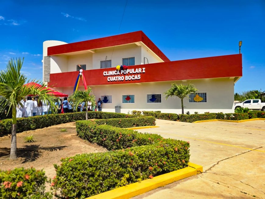 Dotada y equipada  Gobernador Caldera reinaugura Clínica Popular Cuatro Bocas en Mara 