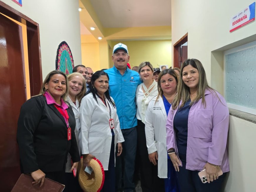 Dotada y equipada  Gobernador Caldera reinaugura Clínica Popular Cuatro Bocas en Mara 