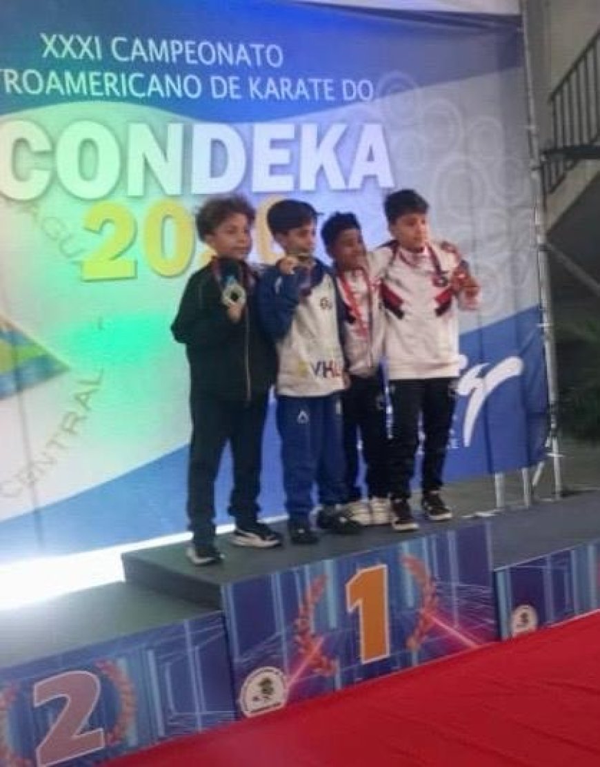 El zuliano Freddy Muñoz se baña de oro  en el Internacional de Karate en Nicaragua
