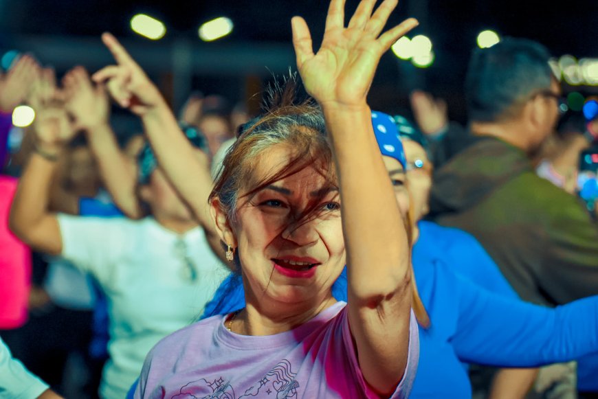 San Francisco conmemora “Día Internacional de la Mujer” con clase masiva de bailoterapia