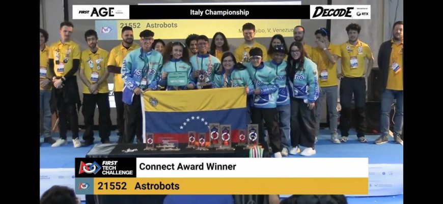 Tres colegios de Maracaibo obtienen premios en competencia internacional de robótica