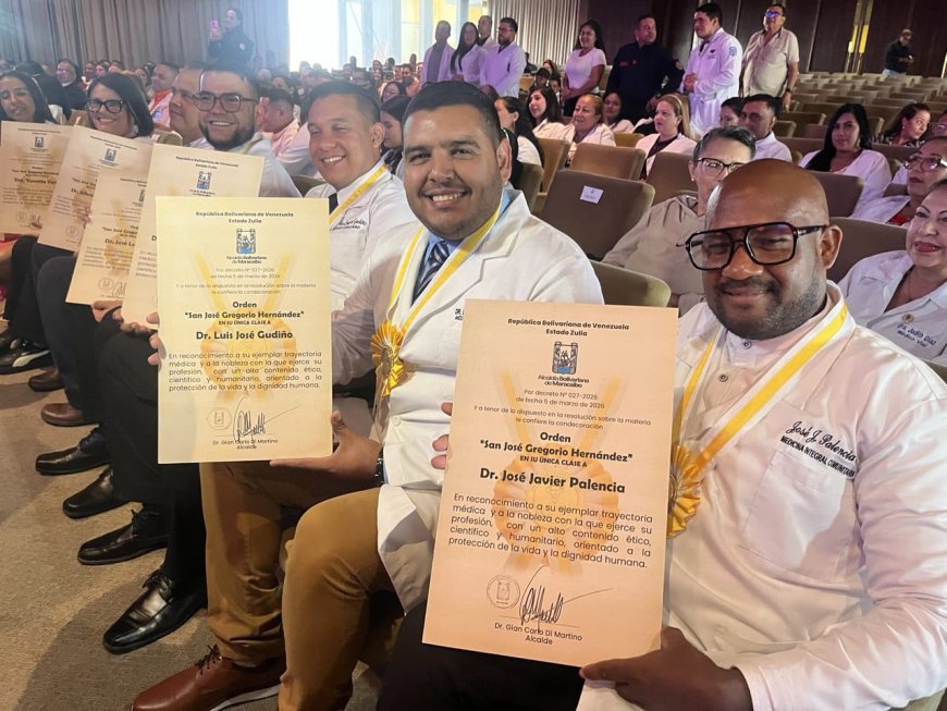 Alcalde Di Martino reconoció mística y vocación de los médicos marabinos en su día