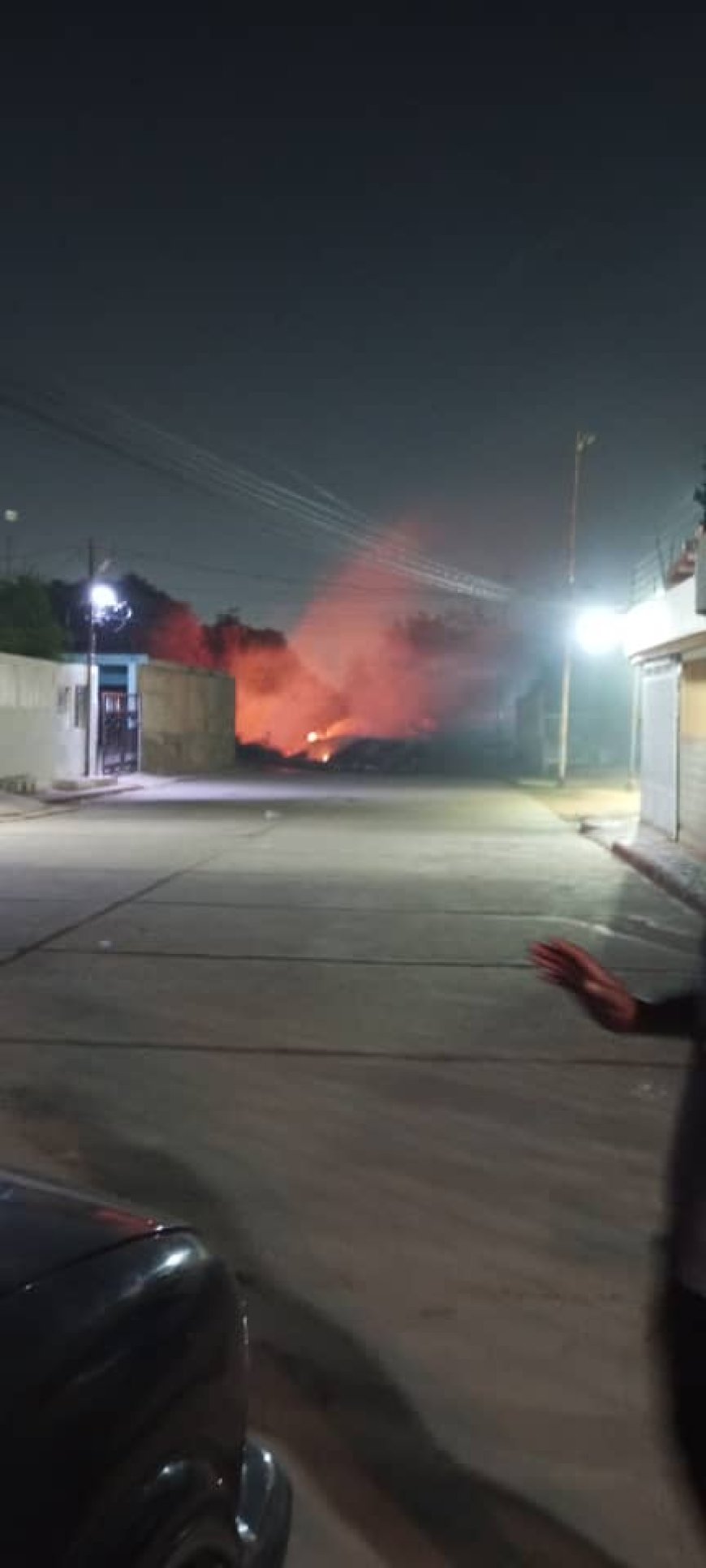 Más de 400 familias afectadas por quema de basura en Francisco Eugenio Bustamante 