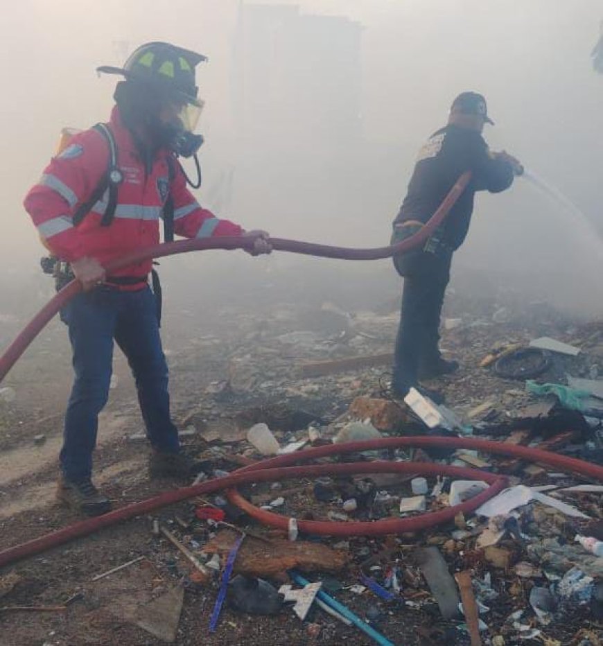 ¡Presumen sabotaje! Acción de Bomberos y cuerpos de seguridad controló incendio en Grano de Oro