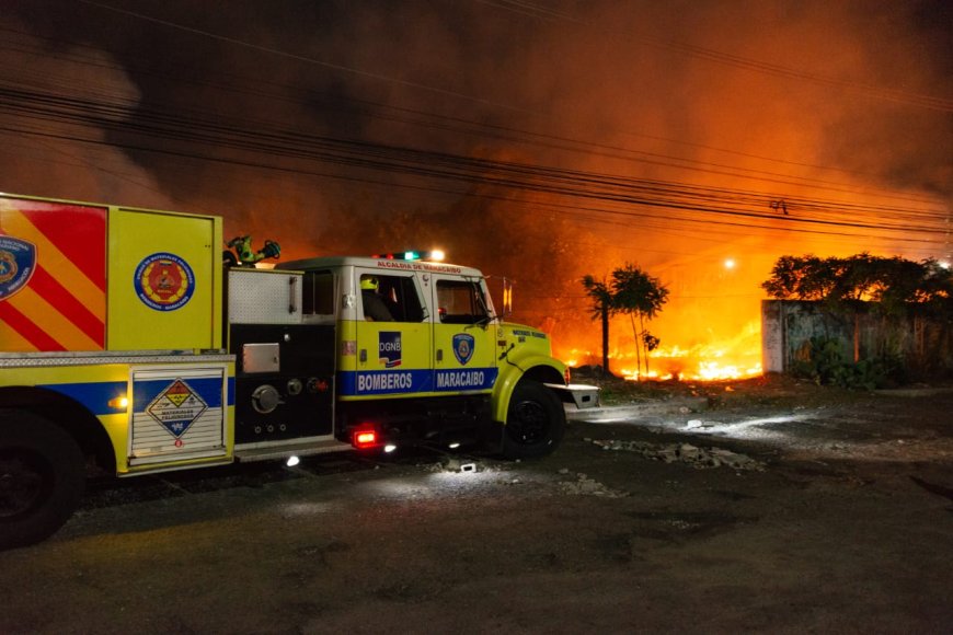 DI MARTINO SACA LA CARA POR MARACAIBO: Alcaldía sofoca tres incendios en menos de 10 horas