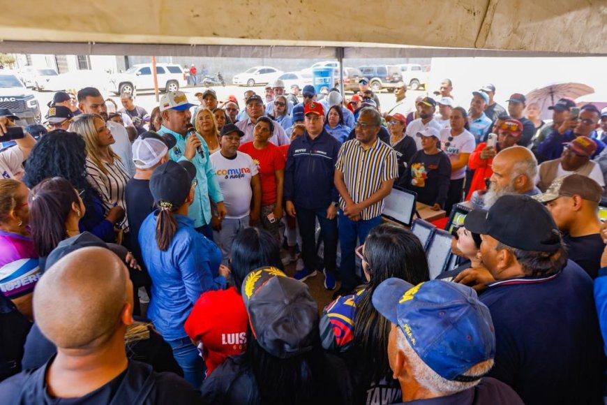 Gobernador Luis Caldera inició Plan de Iluminación en el Corredor Vial Perijá de San Francisco