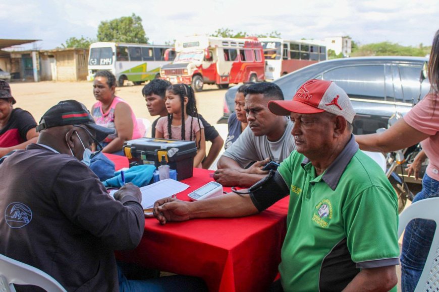 ¡Parroquia Luis Hurtado Higuera! Jornada integral de salud atendió a transportistas y comerciantes del KM 4