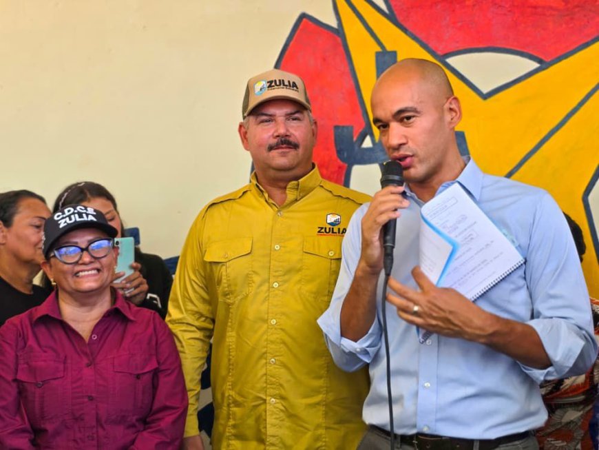 Ministro Rodríguez y gobernador Caldera supervisan despliegue Bricomiles para recuperación de escuelas en el Zulia