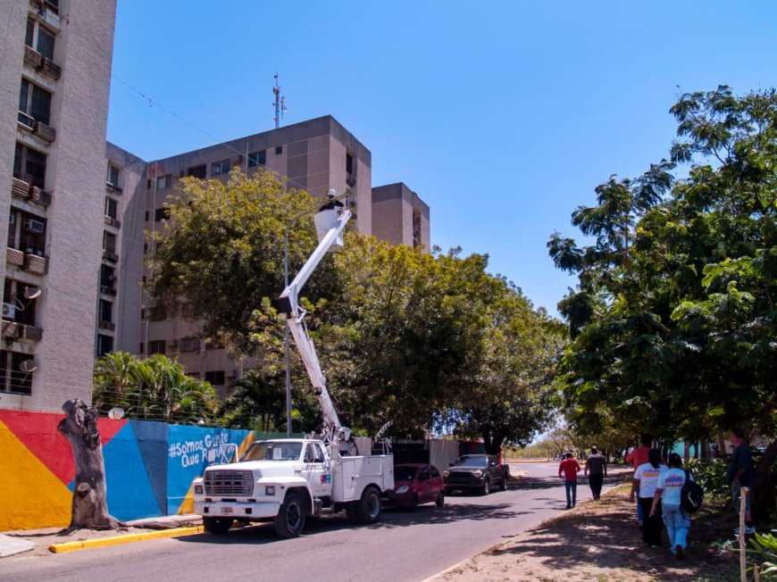 Gobernación del Zulia inició rehabilitación del sistema eléctrico y luminarias en Ciudadela Faría