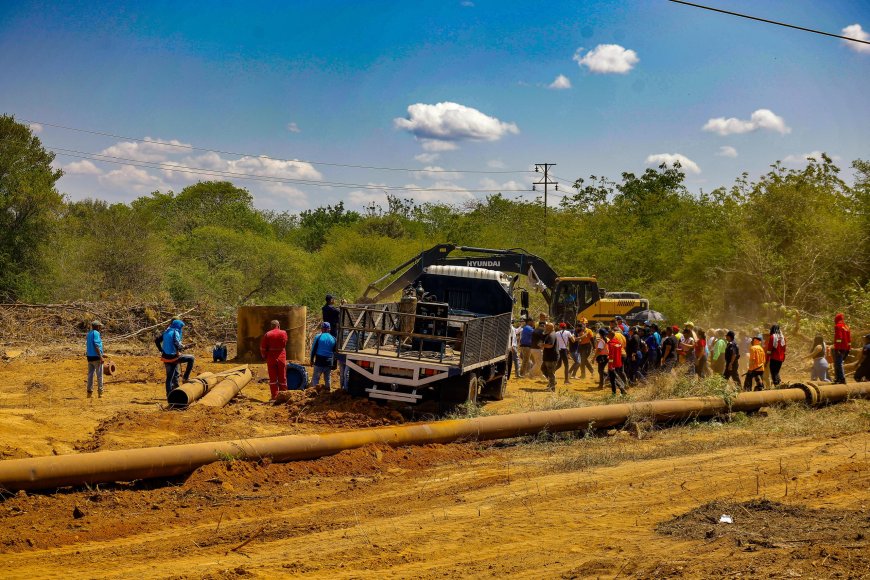 Gobernador Caldera inició construcción de Estación de Bombeo Hipódromo en Santa Rita