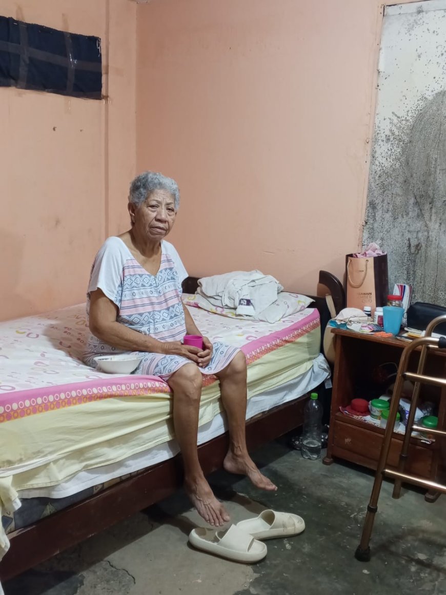 Abuelita de 78 años solicita apoyo urgente