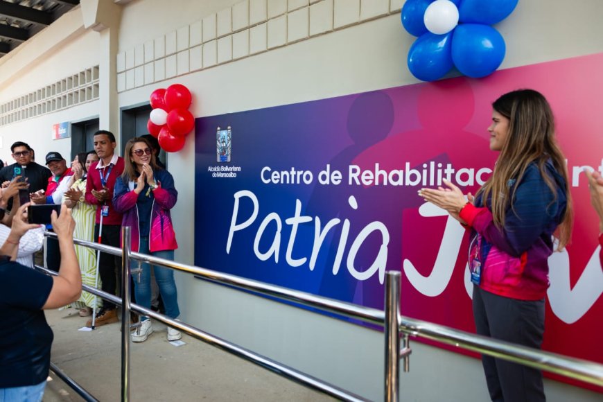  Alcaldía de Maracaibo inauguró Centro de Rehabilitación Infantil en Patria Joven